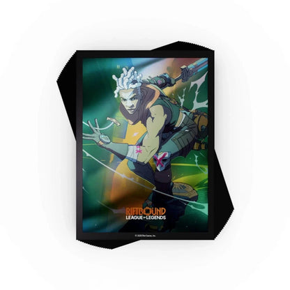 Riftbound Radiance Ekko Art Sleeves #1, League of Legends TCG Sleeves