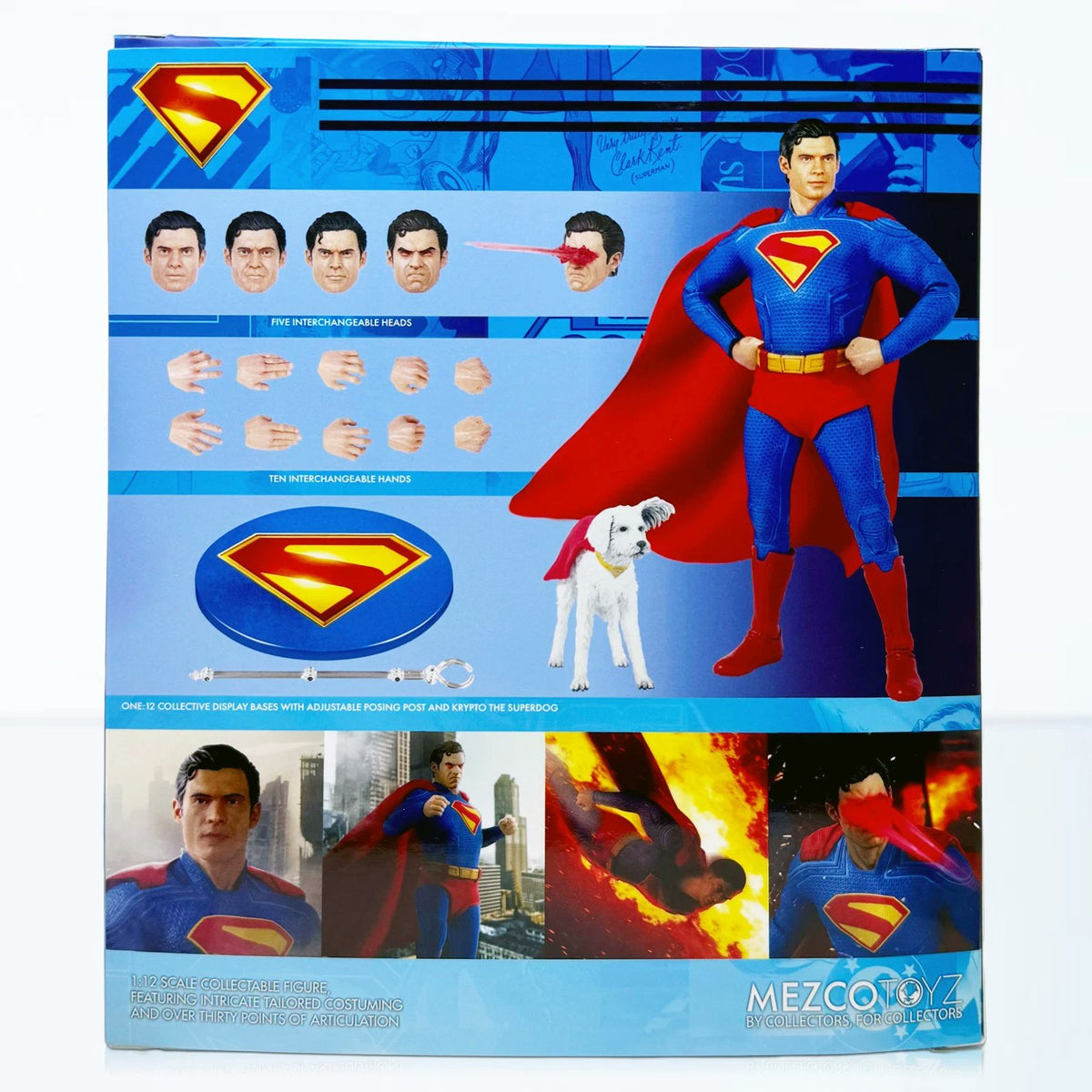 Mezco Toyz One:12 Collective DC Comics Superman & Krypto Edition Action Figure