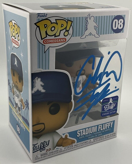 Funko Pop! Comedians Stadium Fluffy White Jersey (Home) #08 Signed