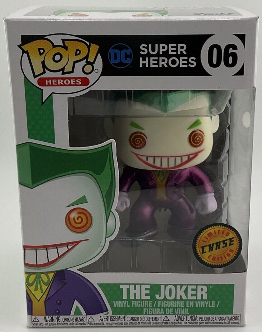 Funko Pop! Vinyl: DC Comics - The Joker #6 Chase