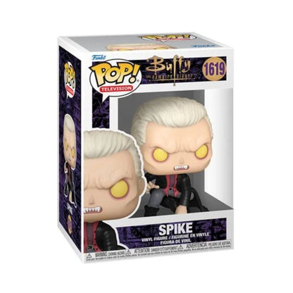 Spike Funko Pop! Television: Buffy The Vampire Slayer - Approx. 3 3/4" Collectible Vinyl Figure #1619 with Display Box Protector Case (PRE-ORDER)