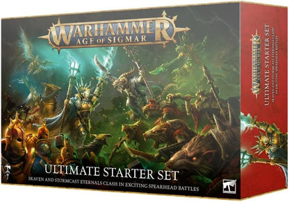 Warhammer - Age of Sigmar: Ultimate Starter Set - Skaven and Stormcast Eternals Clash Exciting Sperhead Battles