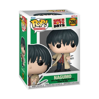 Nagumo #2060 Funko Pop! Animation Sakamoto Days - Approx. 4" Collectible Vinyl Figure Bundled with Display Box Protector Case - Estimated Arrival: Oct. 2025 (PRE-SALE)
