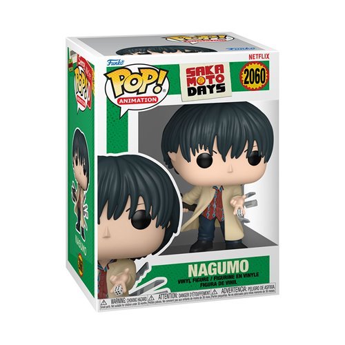 Nagumo #2060 Funko Pop! Animation Sakamoto Days - Approx. 4" Collectible Vinyl Figure Bundled with Display Box Protector Case - Estimated Arrival: Oct. 2025 (PRE-SALE)