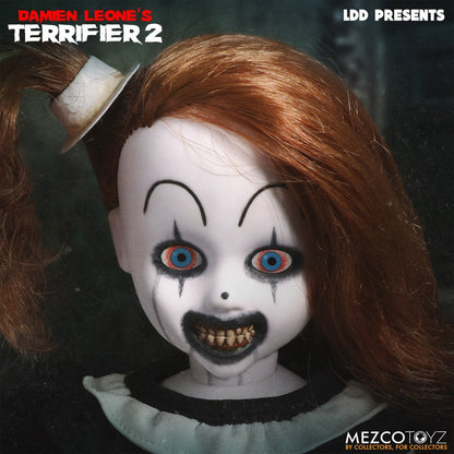 LDD Presents Damien Leone's Terrifier 2: Little Pale Girl 10 1/2-Inch Doll in Window Display Box (PRE-SALE)