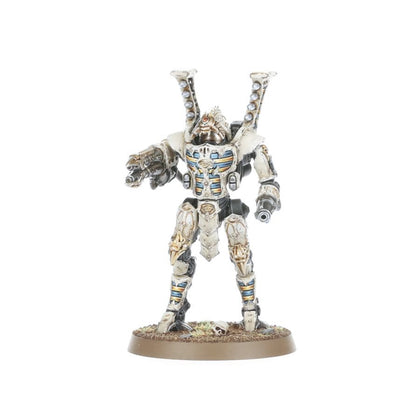 Warhammer 40,000 Thousand Sons Sekhetar Robots Miniatures Kit – 2 Plastic Battle Automata with Hellfyre Missile Racks & Warpflame Weapons
