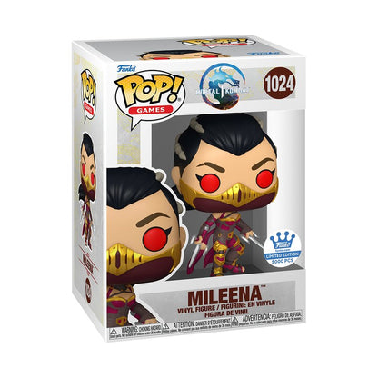 Mileena Funko Pop! Games Mortal Kombat 1 - Limited Edition 1 of 5000 - Approx. 3.8" Collectible Exclusive Vinyl Figure #1024 with Display Box Protector Case