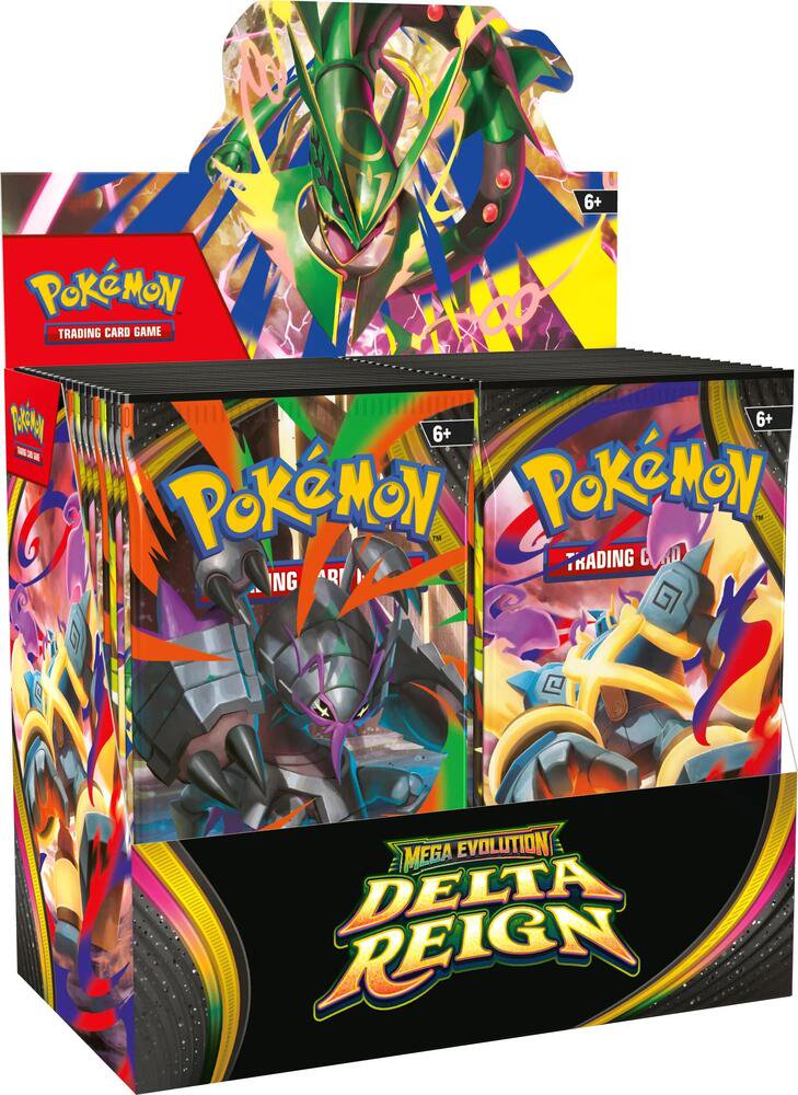 Pokemon TCG ME06 Mega Evolution Delta Reign Booster Box Factory Sealed 36 Packs (PREORDER - Release Date November 06, 2026)