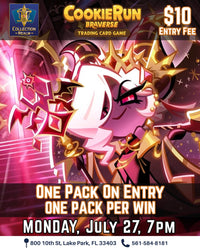 CookieRun Braverse TCG Tournament – July 27, 2026 (Monday 7:00 PM)