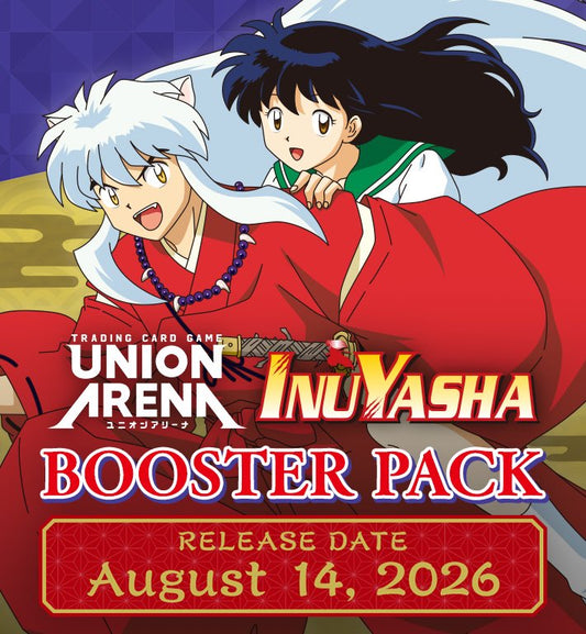 Union Arena Inuyasha Booster Pack | Bandai TCG+ Exclusive Anime Trading Card Game Booster | Features Inuyasha, Kagome Higurashi, Sesshomaru, Naraku | Collectible Cards for Fans & Players (PRE-ORDER AUGUST)