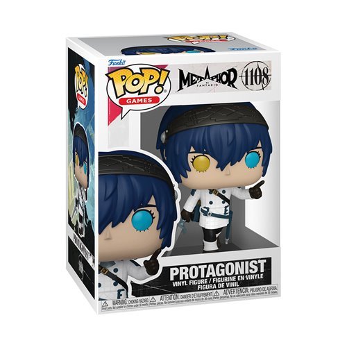 Protagonist #1108 Funko Pop! Games Metaphor: ReFantazio - Approx. 4" Collectible Vinyl Figure Bundled with Display Box Protector Case