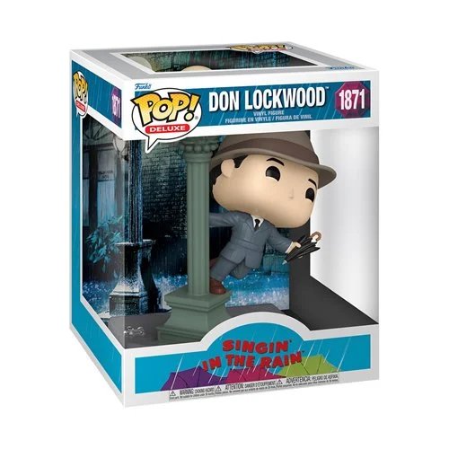 Don Lockwood Funko Pop! Deluxe Singing' in the Rain - Approx. 6 3/4" Collectible Vinyl Figure #1871 with Window Display Box