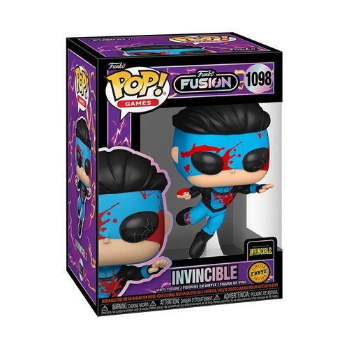 Invincible #1098 Funko Pop! Games Funko Fusion - Approx. 4 1/2" Chase Limited Edition Collectible Vinyl Figure Bundled with Display Box Protector Case - Estimated Arrival: Oct. 2025 (PRE-SALE)