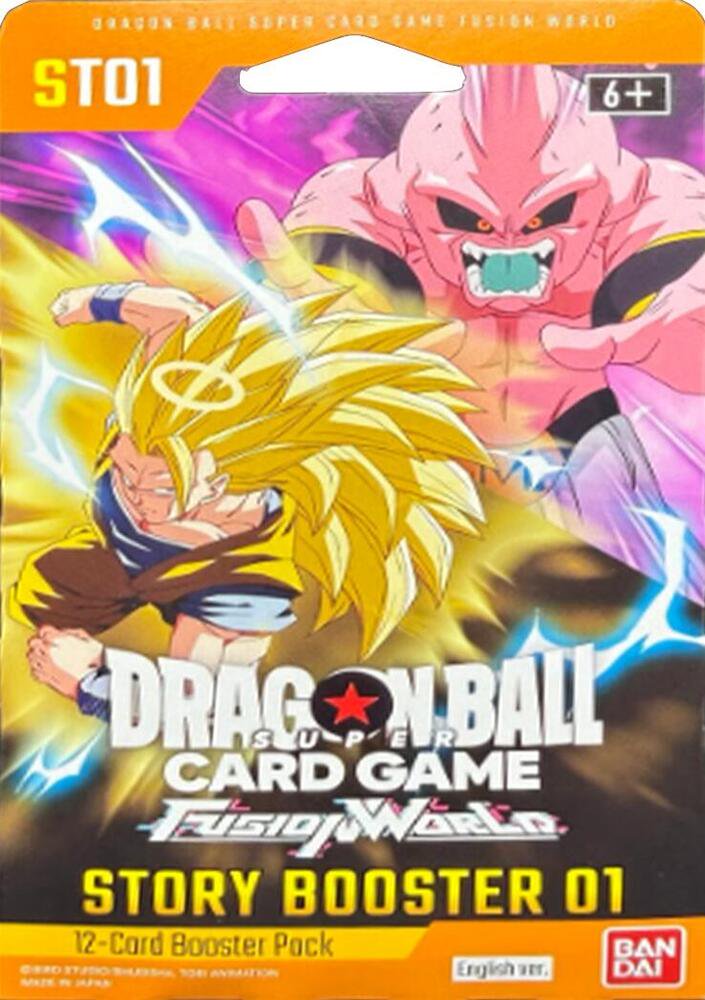 DBZ FW Story Booster ST01 Sleeved Pk