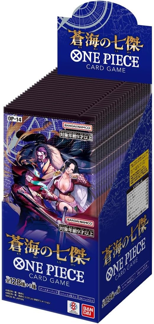 One Piece TCG OP-14 Japanese Booster Box Sealed Collectible Card Game