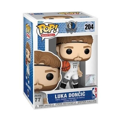 Luka Doncic (City Edition 2024) Funko Pop! NBA Dallas Mavericks - Approx. 5" Collectible Vinyl Figure #204 with Display Box Protector Case (PRE-SALE)