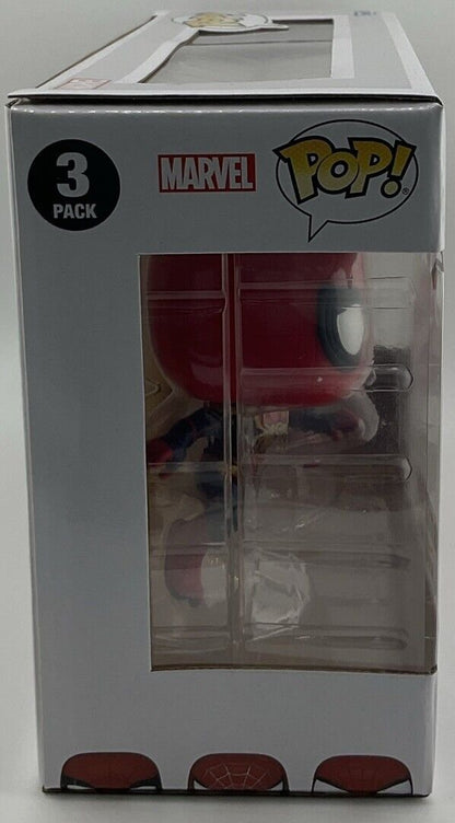 Funko Pop No Way Home 3-Pack Friendly Neighborhood The Amazing Spider-Man Amazon