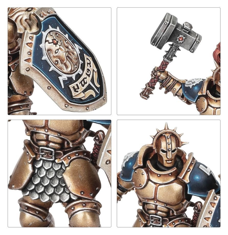 Warhammer Age of Sigmar: Ultimate Starter Set – Spearhead Starter Box with Stormcast Eternals & Skaven, 37 Push-Fit Miniatures, Gaming Mat, Dice & Rulebooks (PRE-ORDER)