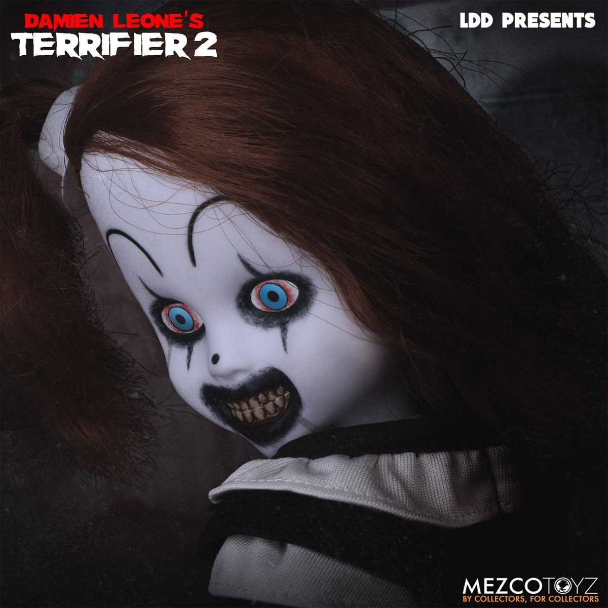 LDD Presents Damien Leone's Terrifier 2: Little Pale Girl 10 1/2-Inch Doll in Window Display Box (PRE-SALE)