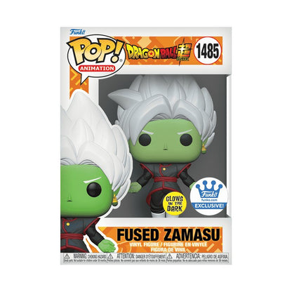 Fused Zamasu Funko Pop! Animation Dragon Ball Super Hero - Approx. 5.85" Exclusive Glows In The Dark Vinyl Figure #1485 with Window Display Box (PRE-SALE)