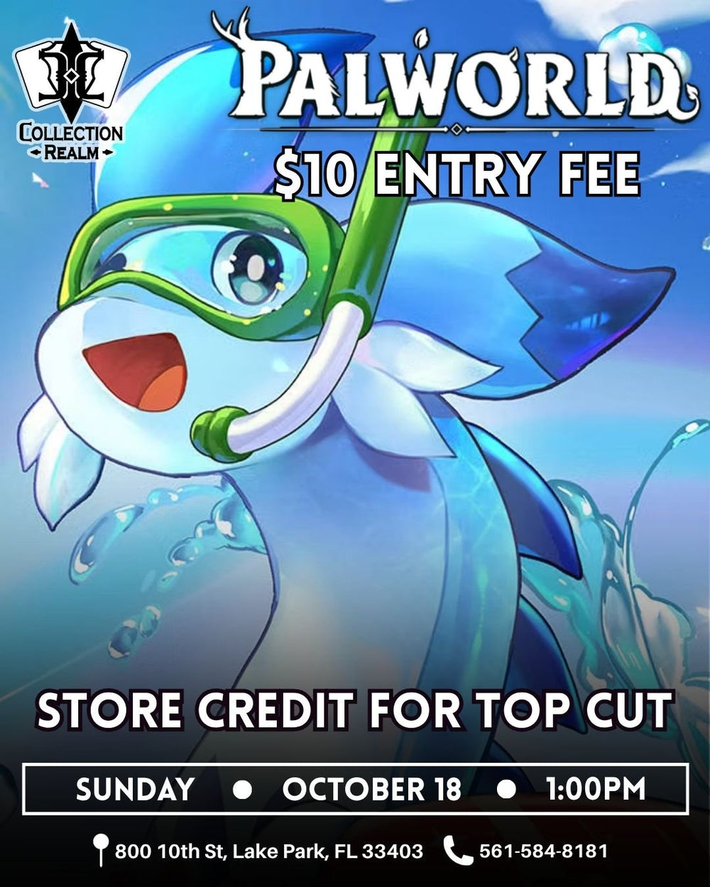 Palworld TCG Tournament – October 18 2026 (Sunday 1PM)