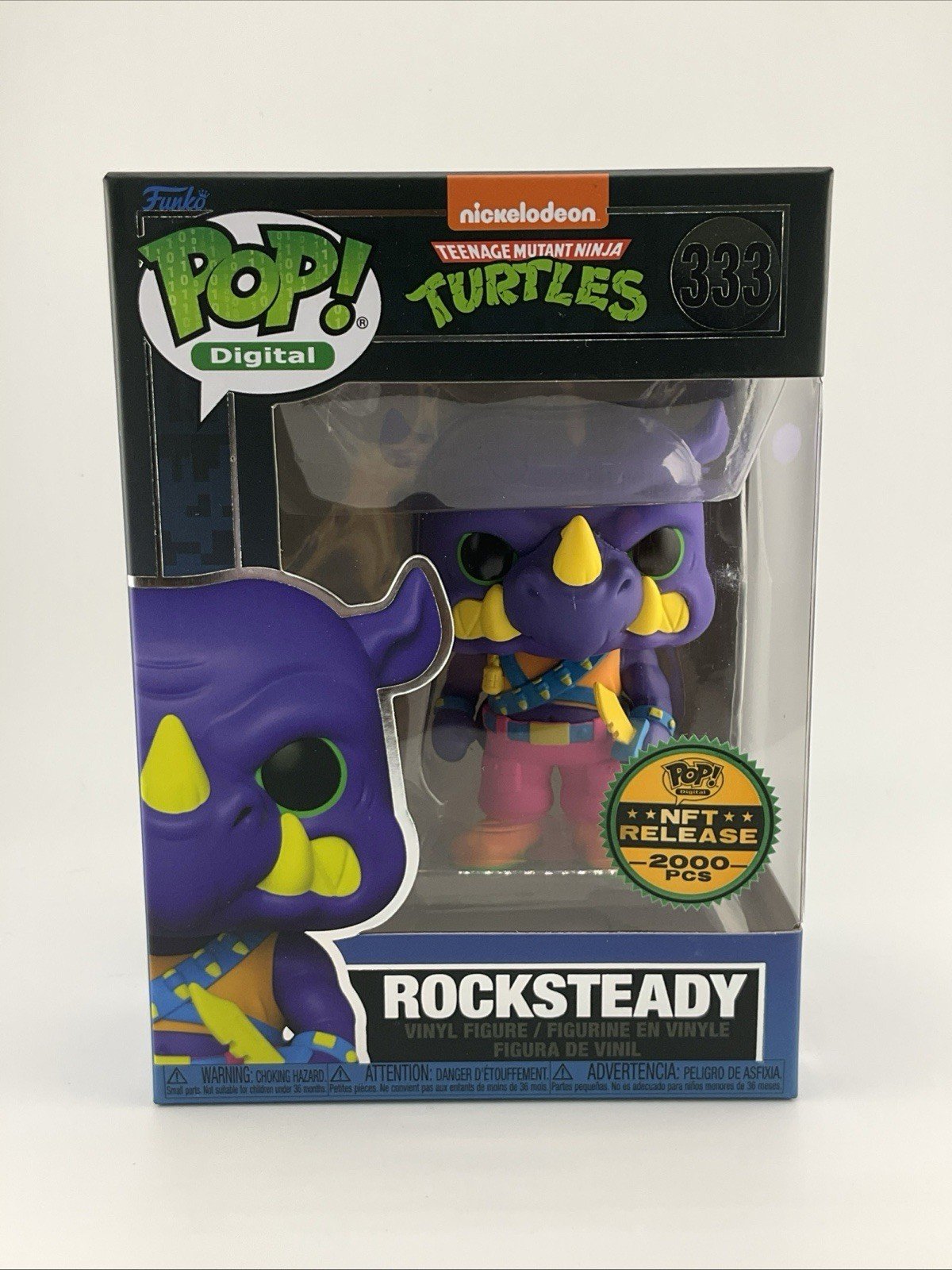 Funko Pop! Vinyl: Teenage Mutant Ninja Turtles - Rocksteady 2000pcs #333