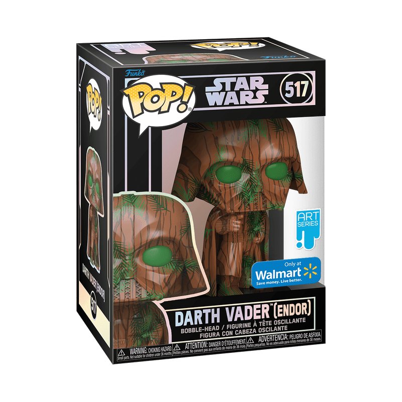 Dart Vader (Endor) Funko Pop! Star Wars - Art Series Exclusive - Approx. 5" Collectible Bobblehead Figure #517 with Window Display Box (PRE-ORDER)