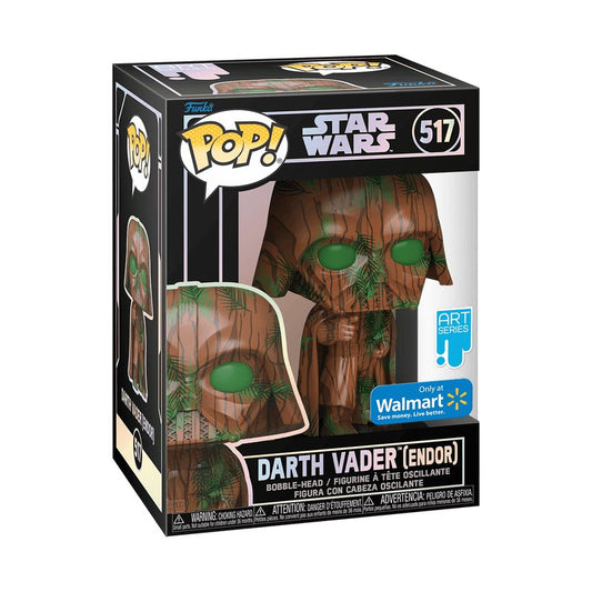 Dart Vader (Endor) Funko Pop! Star Wars - Art Series Exclusive - Approx. 5" Collectible Bobblehead Figure #517 with Window Display Box (PRE-ORDER)