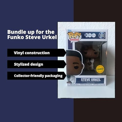 Steve Urkel  Funko Pop! WB 100 - Chase Limited Edition Vinyl Figure #1380 with Display Box Protector Case