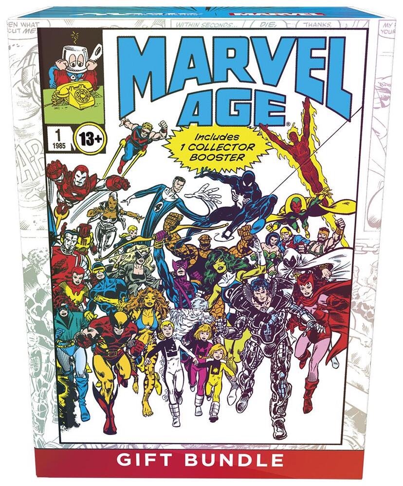 MTG Marvel Super Heroes Gift Bundle - Magic: The Gathering Play & Collector Boosters, Foil Promo Card, Full-Art Lands, Life Counter, Collector Booster (PRE-ORDER JULY 17, 2026)