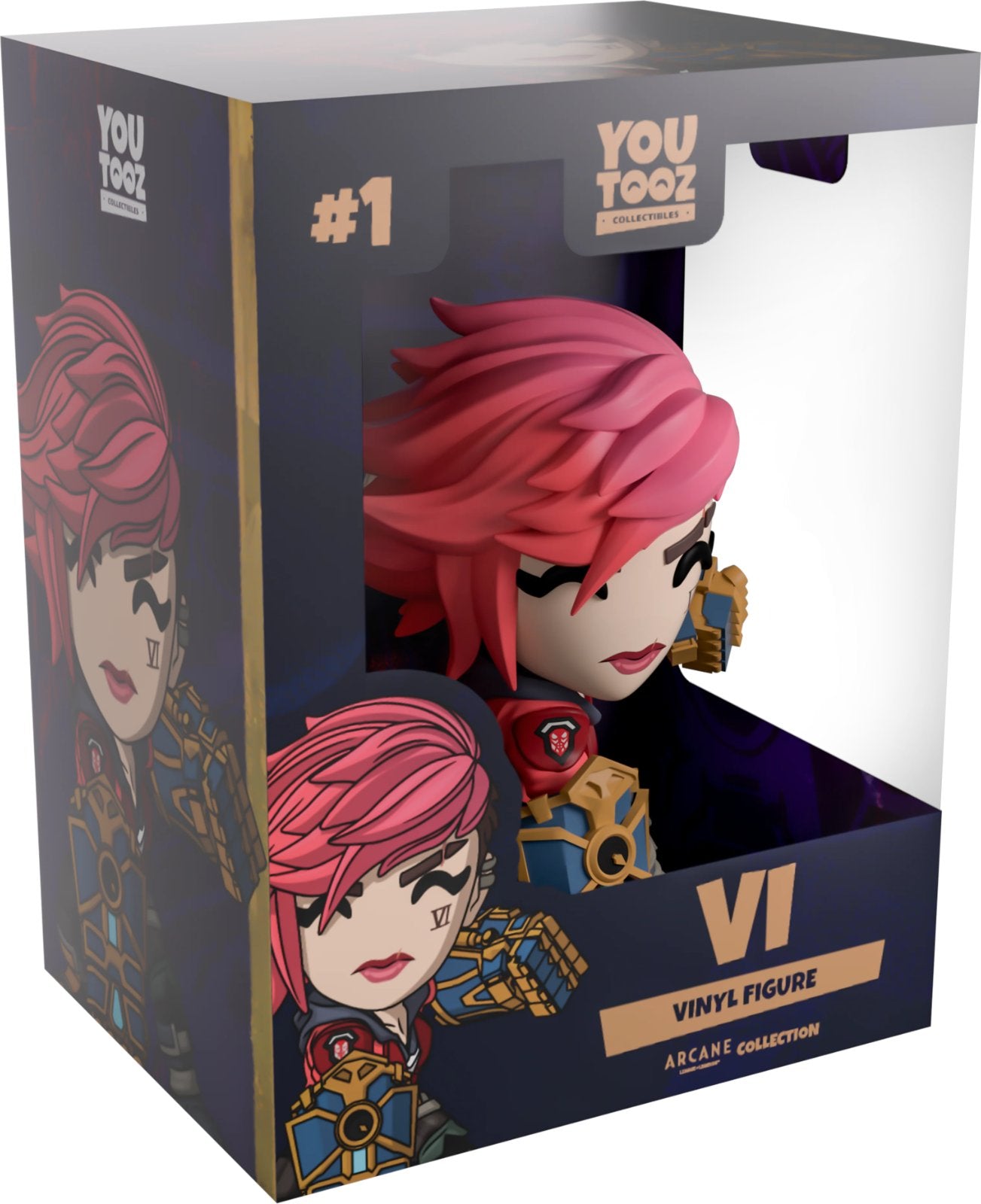 VI Youtooz Arcane Collection - Approx. 3.8" Collectible Vinyl Figure #1 with Window Display Box (PRE-ORDER)