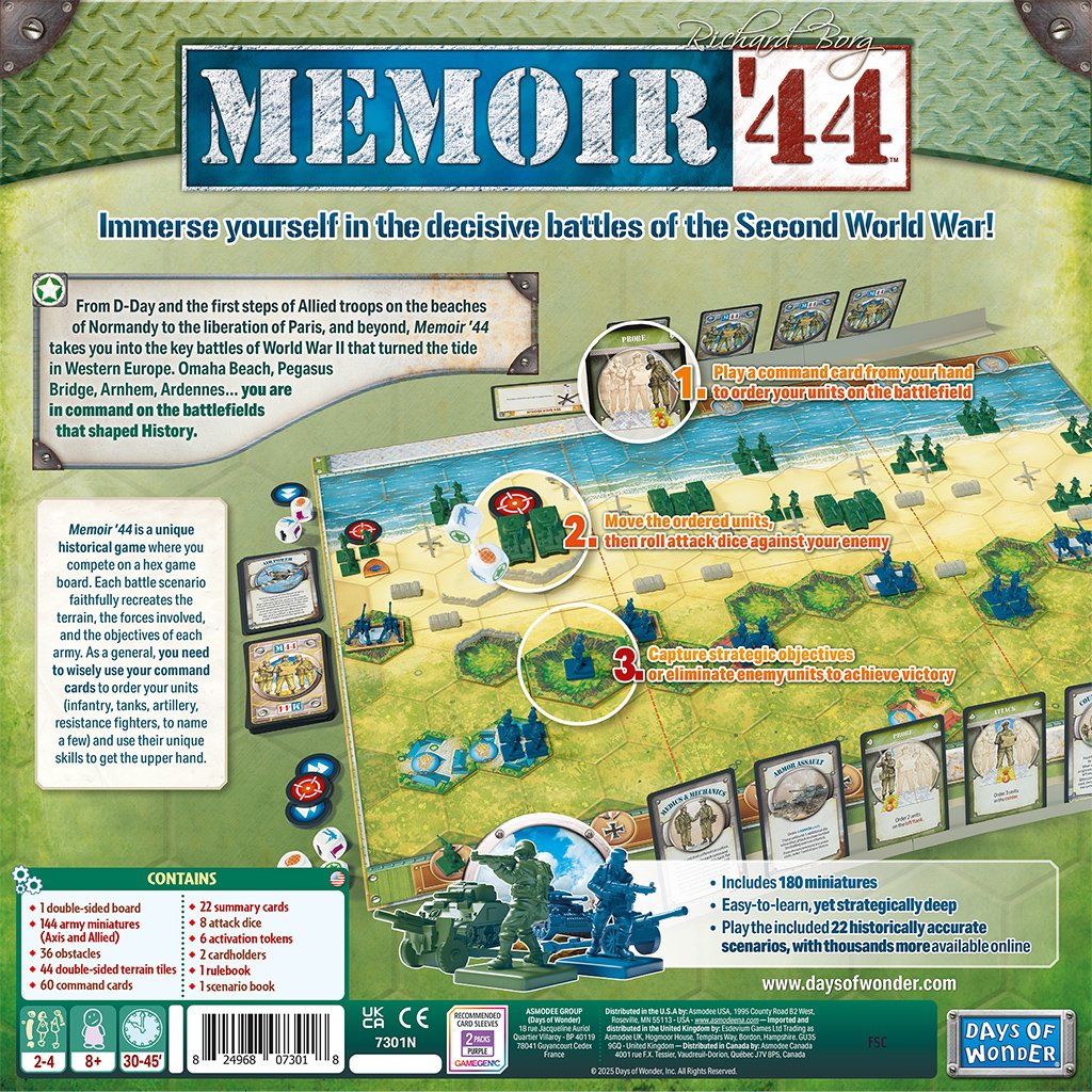 Memoir '44 Refresh Board Game (PREORDER - Release Date June 2026)