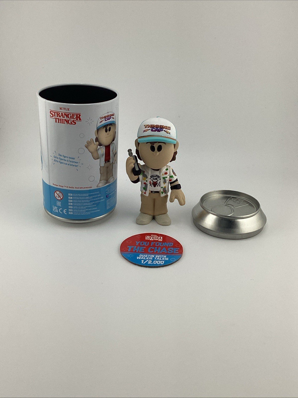 Funko Vinyl Soda Stranger Things - Dustin 4.25 in Collectible Figure Chase