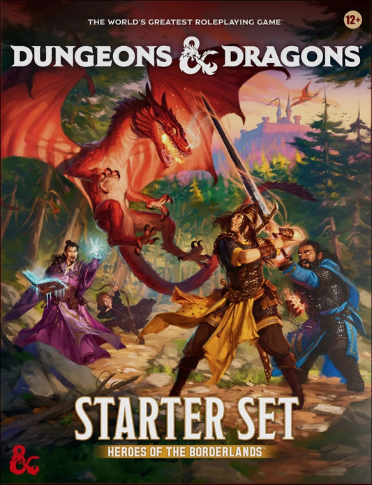 Dungeons & Dragons: Starter Set - Heroes of the Borderlands - D&D Adventure - Estimated Arrival: Sept. 2025 (PRE-SALE)
