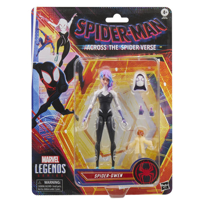 Spider-Gwen Marvel Legends Series Across The Spider-Verse Collectible 6-Inch Action Figure