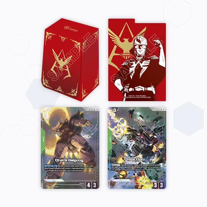 Gundam Card Case Set 02 Deck Box