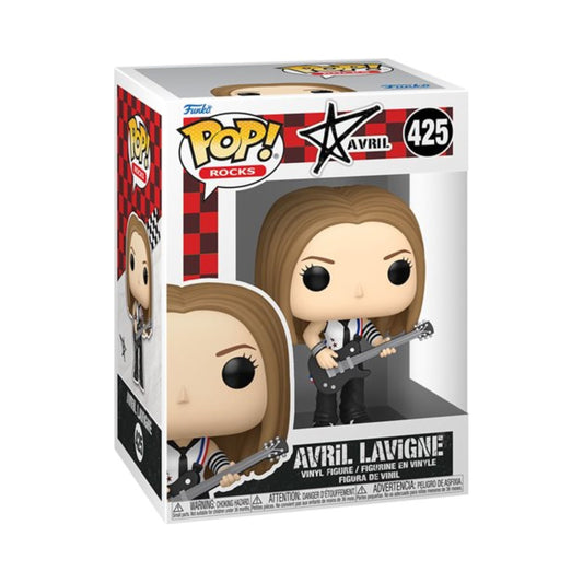 Avril Lavigne Complicated Funko Pop! Rocks - Approx. 3 3/4" Collectible Vinyl Figure #425 with Display Box Protector Case