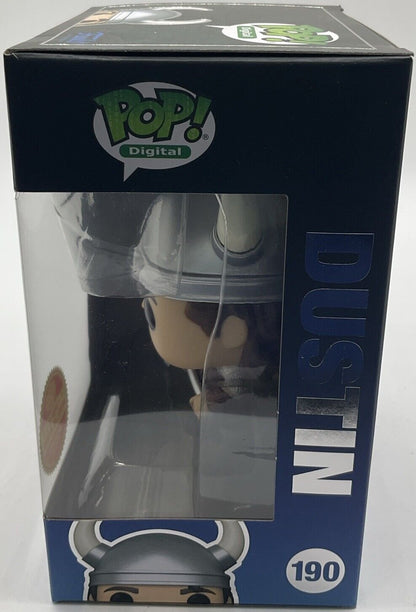 Funko Pop! Dustin #190 LE 3000 Stranger Things Pop Digital w/PopShield Armor