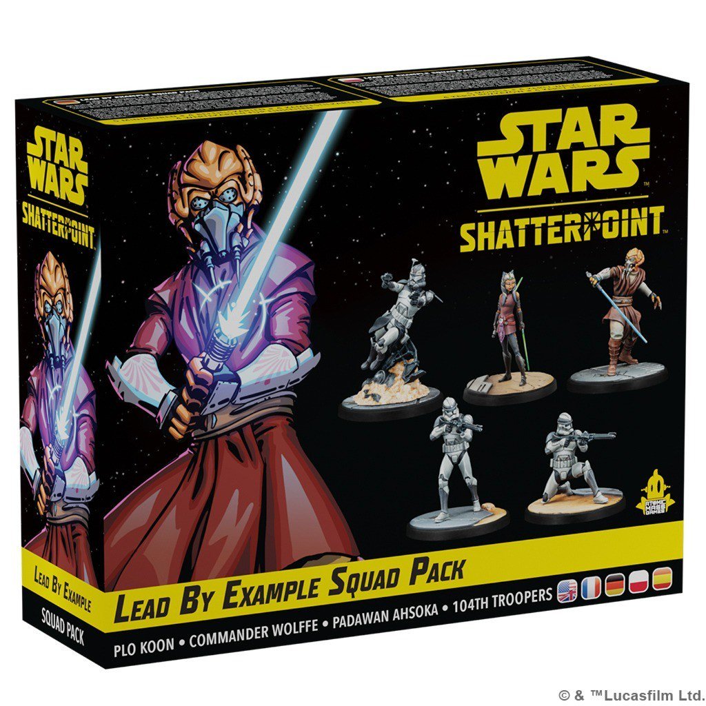 Star Wars Shatterpoint Lead by Example Squad Pack (PRE-ORDER)
