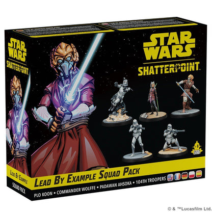 Star Wars Shatterpoint Lead by Example Squad Pack (PRE-ORDER)