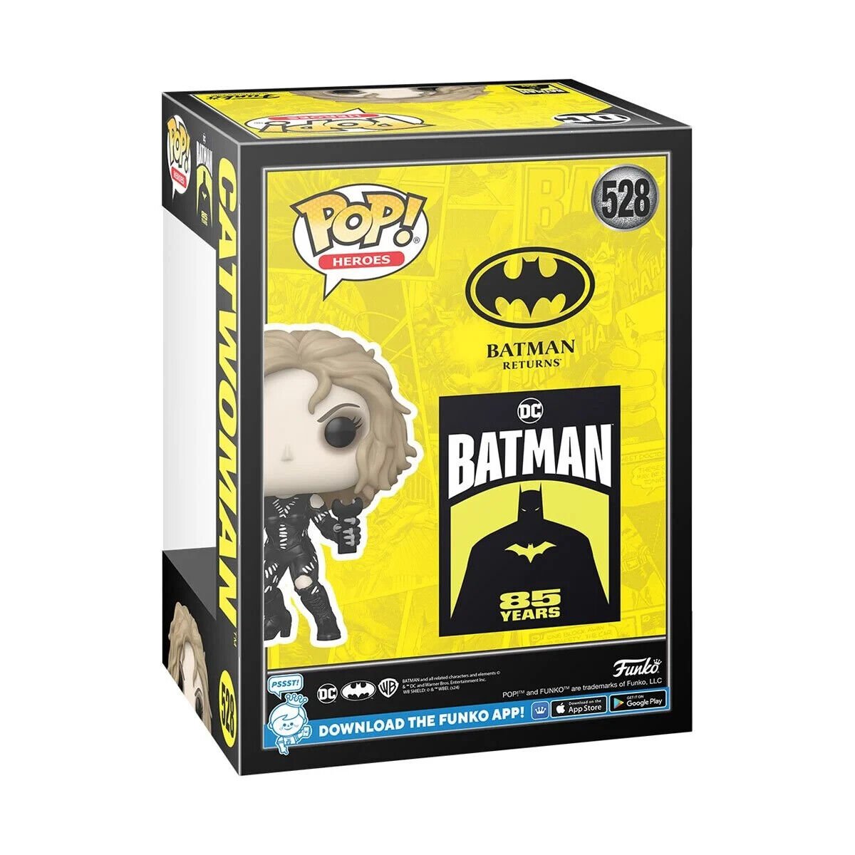 Catwoman Funko Pop! Heroes: Batman Returns - Approx. 4" Collectible Vinyl Figure #528 with Display Box Protector Case