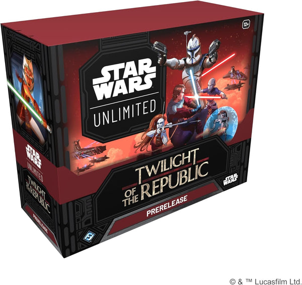 Fantasy Flight Games Star Wars Unlimited TCG Twilight of The Republic Pre Release Box