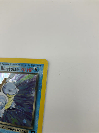 1st Edition Dark Blastoise 3/82 Team Rocket Holo Rare Pokemon Card TCG NM