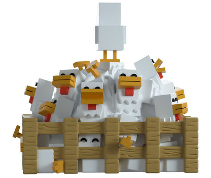 Chickens Youtooz  Minecraft Collection - 3.6" Collectible Vinyl Figure #5 with Window Display Box (PRE-SALE)