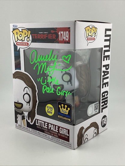 Funko Pop! Vinyl: Terrifier - Little Pale Girl (Glow) - Signed Amelie Mc Lain