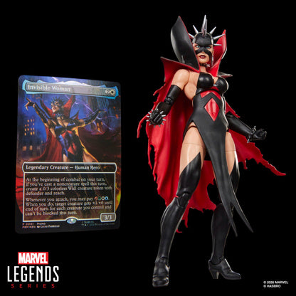 Magic: The Gathering Marvel Super Heroes Malice Sue Storm 6-Inch Action Figure with Exclusive Foil Trading Card, Marvel Legends Collectible Figure with Accessories (PREORDER - Release Date October 2026)