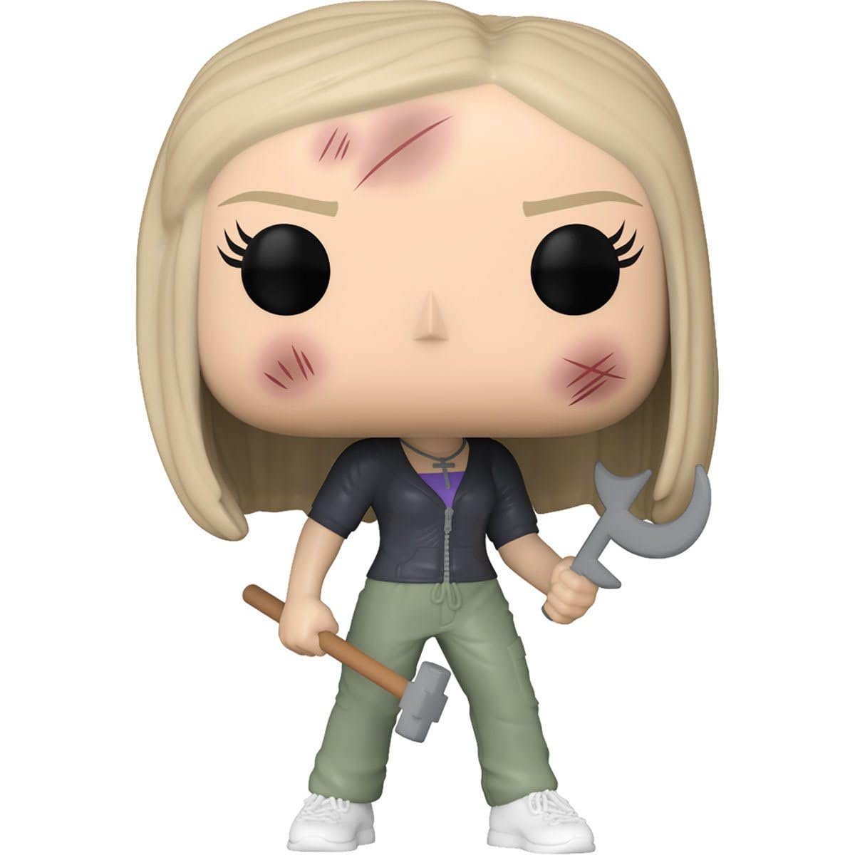 Buffy with Weapons Funko Pop! Television: Buffy The Vampire Slayer - Approx. 3 3/4" Collectible Vinyl Figure #1617 with Display Box Protector Case