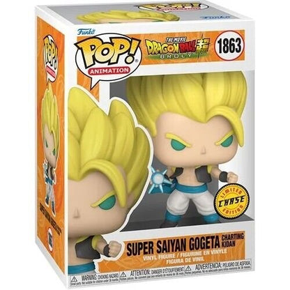 Super Saiyan Gogeta Charting Kidan Funko Pop! Animation Dragon Ball Super: Broly - Approx. 5 1/4" Collectible CHASE Vinyl Figure #1863 with Window Box Display (PRE-SALE)