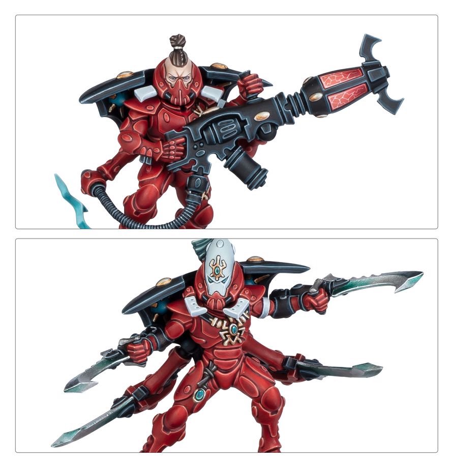 Warhammer 40,000 Combat Patrol: Aeldari – 24 Miniatures, Spiritseer, Dire Avengers, Warp Spiders & Wraithblades, Warhammer 40K Combat Patrol Army Set (PRE-ORDER)