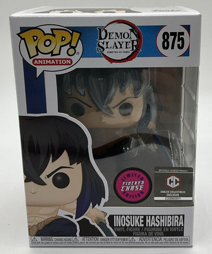 Funko Pop! Vinyl: Demon Slayer: Inosuke Hashibira #875 Flocked Chase